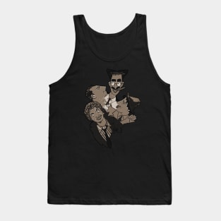 4 marx brothers retro Tank Top